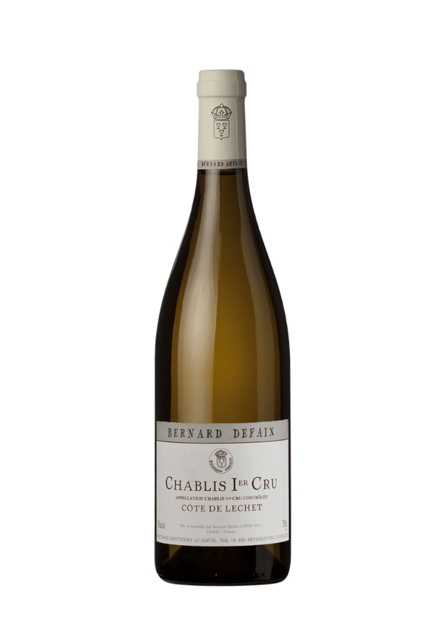 DOMAINE BERNARD DEFAIX Chablis 1er Cru Cote de Léchet 2021 - Vins Rouges Harmonieux Disponible pour Chaque Occasion