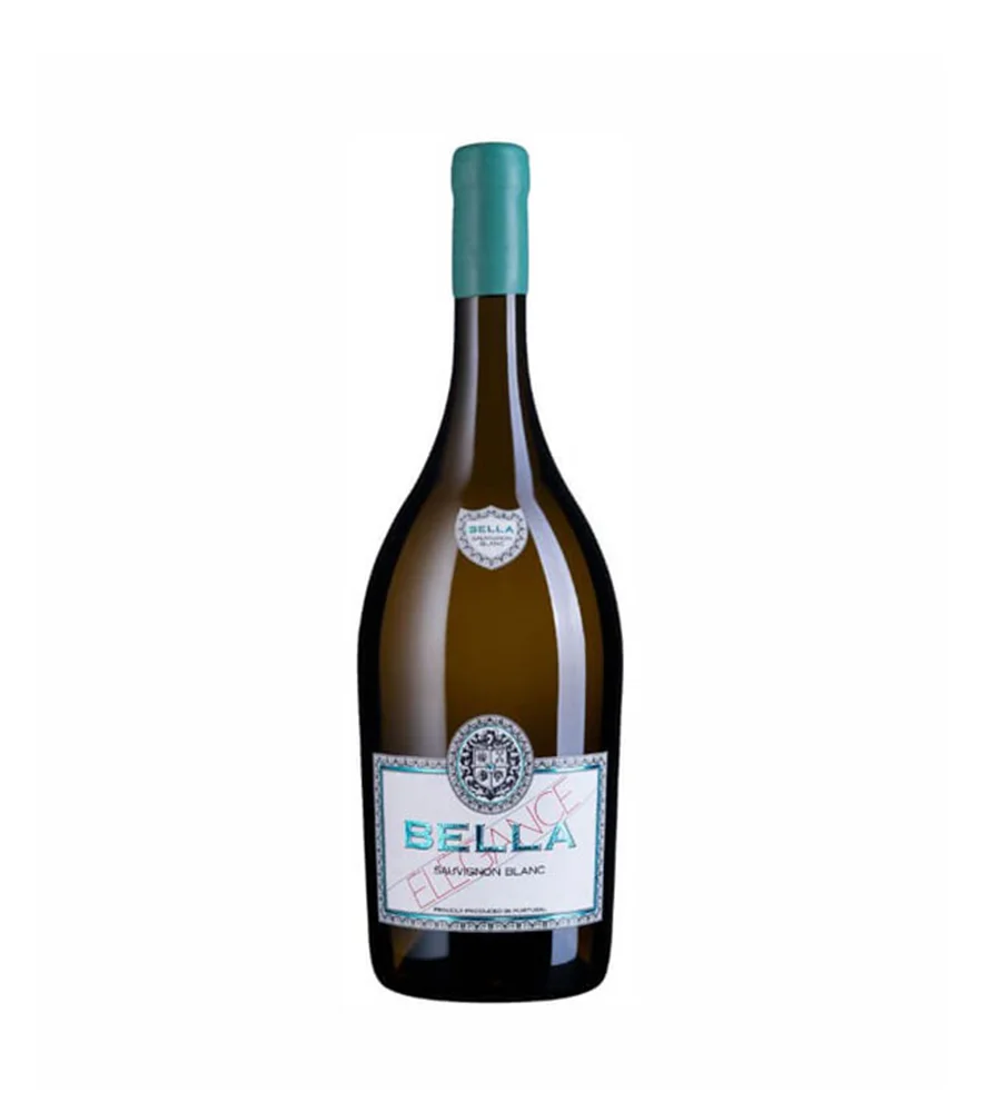 Vin net Blanc Bella Élégance Sauvignon Blanc Magnum 2021, 1,5l Dão - Vins Rouges Harmonieux pour Chaque Occasion