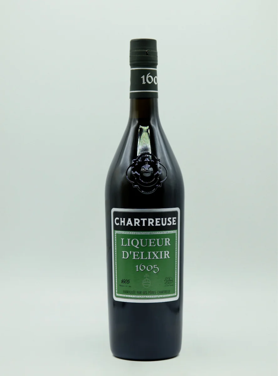 Pères Chartreux Liqueur d’Elixir 1605 70cl - Vins Rouges Harmonieux pour Chaque Occasion - don papa père liqueur 70cl vin occasion