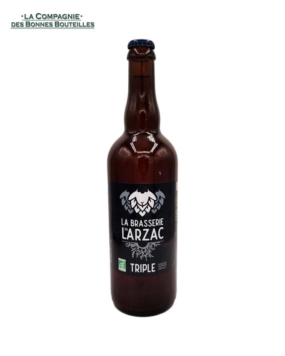 Bière Bière Brasserie du Larzac triple VP 75cl - Vins Rouges Harmonieux pour Chaque Occasion