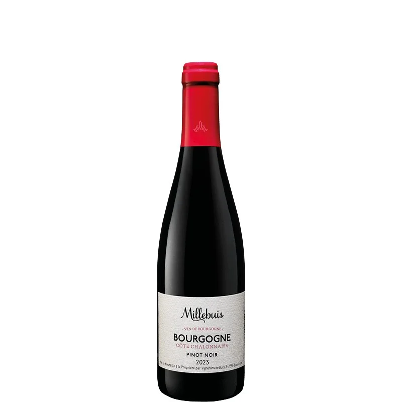 Demi-bouteille Bourgogne Côte Chalonnaise Pinot Noir 2023 - Vins Rouges Harmonieux pour Chaque Occasion Netto