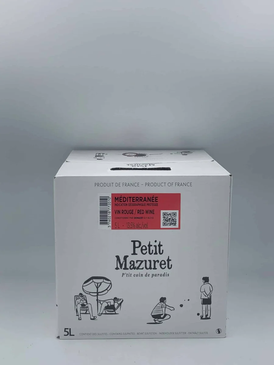 PETIT MAZURET ROUGE 5 L - Édition Limitée – L’Art de la Table Française en Promotion ! - {'count': 1, 'name': 'TAM-18'}