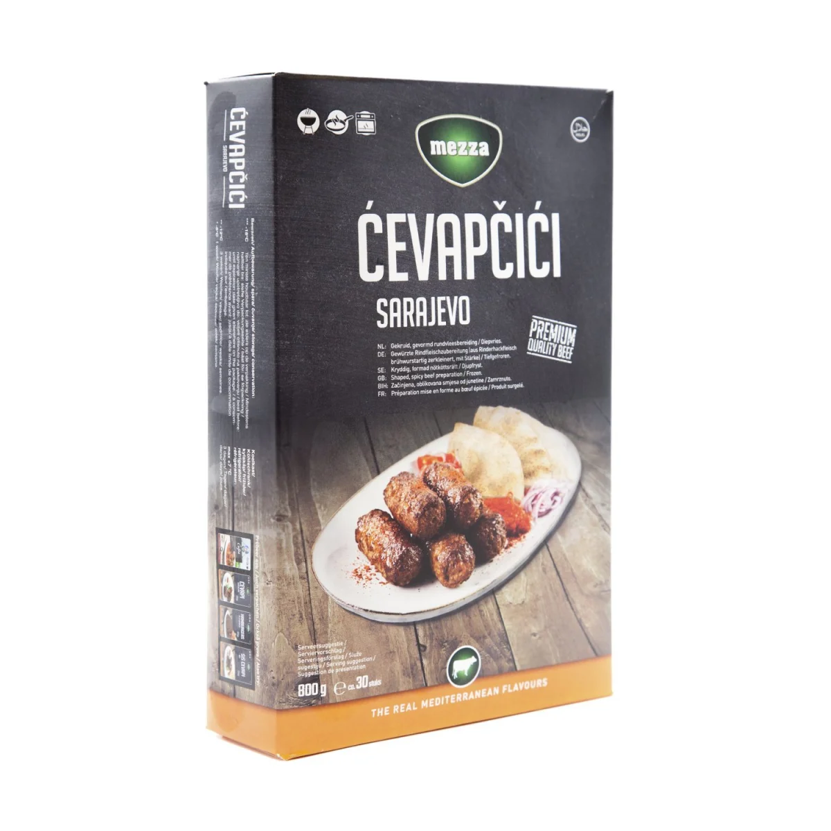 MEZZA FOOD CEVAPCICI SARAJEVO X40 1000G - ​Boulangerie-Pâtisserie | Pain au Levain & Viennoiseries​ Recette de viennoiseries pour le CAP Pâtissier - Cook&Record