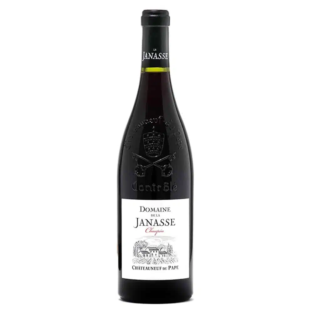 Domaine Janasse Chateauneuf Pape Chaupin Vins Rouges Harmonieux Occasion