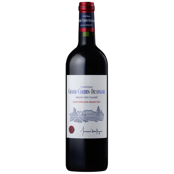 Château Grand Corbin Despagne sieben Grand Cru 2018 – Saint-Émilion - Vins Rouges Harmonieux pour Chaque Occasion