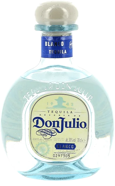 DON JULIO TEQUILA BLANCO 70CL Édition Art Table Française Promotion