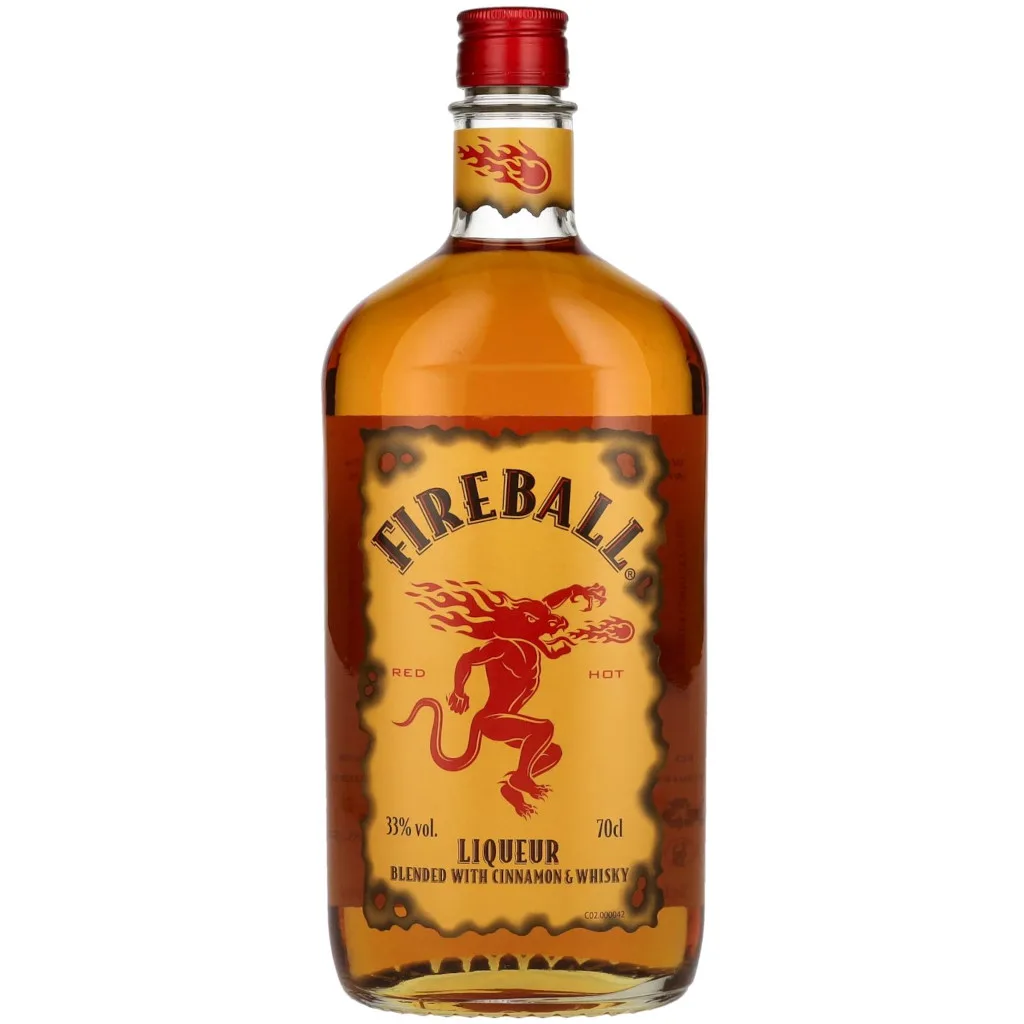 Fireball Liqueur Cannelle Whisky Vins Rouges Harmonieux Occasion