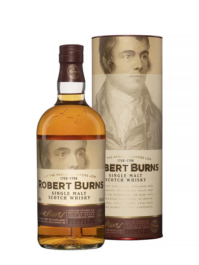 Arran Robert Burns malt 70 cl - Vins Rouges Harmonieux pour Chaque Occasion - vin rosé cl vin occasion