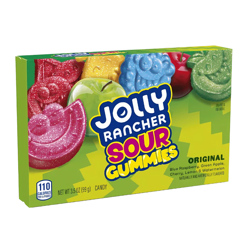 Jolly Rancher Sour Gummies Original 99g - Édition Limitée – L’Art de la Table Française en Promotion ! LIMITED EDITION PRINTS of “Table for one, s’il vous plaît”