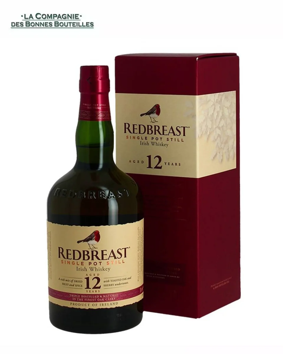 Redbreast 12 Ans Single Pot Still 70 cl - Vins Rouges Harmonieux pour Chaque Occasion - {'count': 1, 'name': 'sélection'}