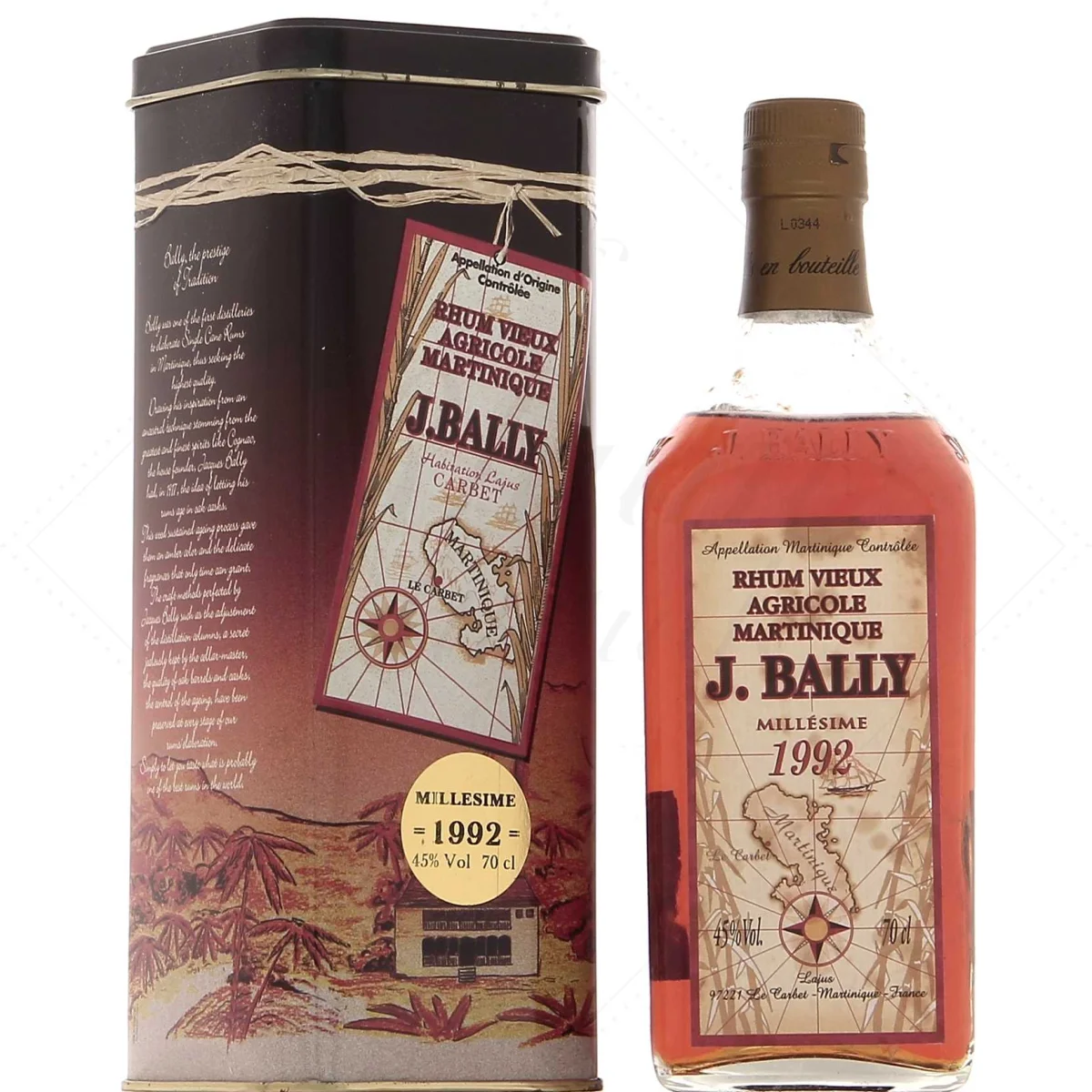 Bally Millésime 1992 45°, 70cl - Saldi Straordinari France – Offerte Speciali Disponibili Adesso