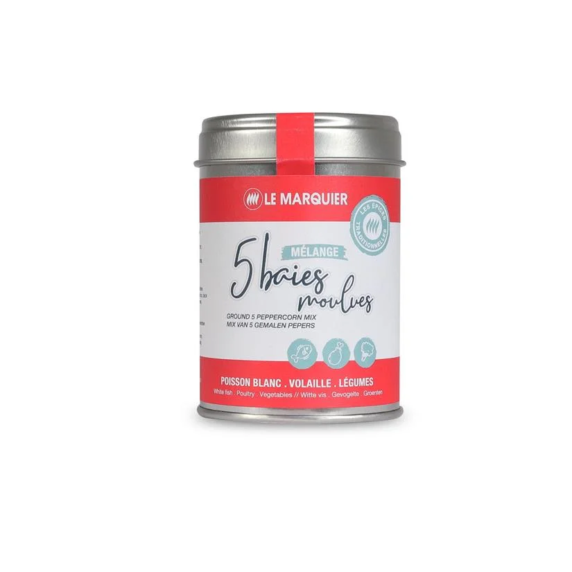 Melange 5 baies moulues 60g Le Marquier - Équipements Outdoor pour Activités en Faible Pleine Nature