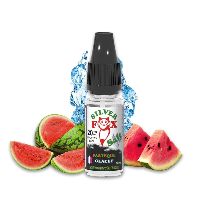 E-liquide Pastèque Glacée Salt 10ml – Silver Fox - Vins Rouges Harmonieux pour Chaque Occasion - pastèque e-liquide glacée 10ml occasion