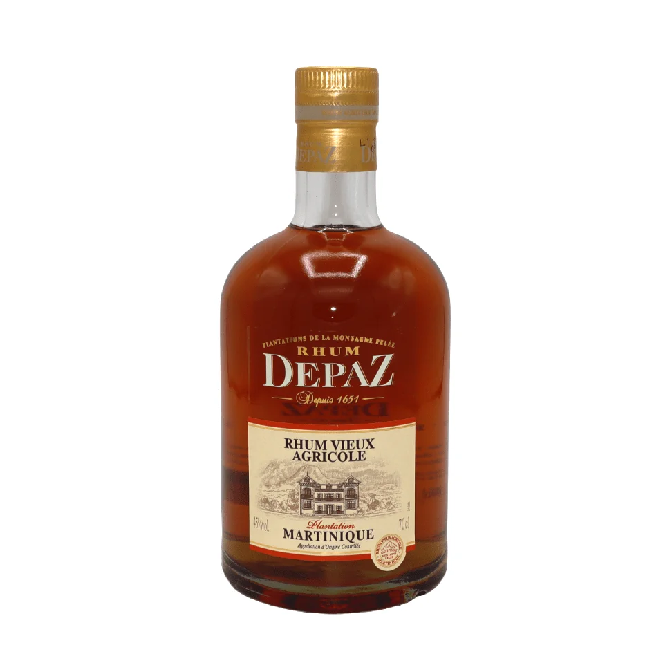Vieux Rhum Agricole Depaz Plantation – Martinique - ​Boulangerie-Pâtisserie | Pain au Levain & Viennoiseries​ Plantation Pineapple Rum Smoky Formula 40% 70cl | Jamaique