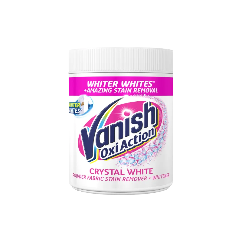 VANISH DETERGENT Oxi Action Cristal Poudre Blanc - Saldi Straordinari – Offerte Speciali Disponibili Adesso Vanish Oxiaction Détachant en Poudre - 300 gr - Livraison gratuite en  EUROPE et au Royaume-Uni