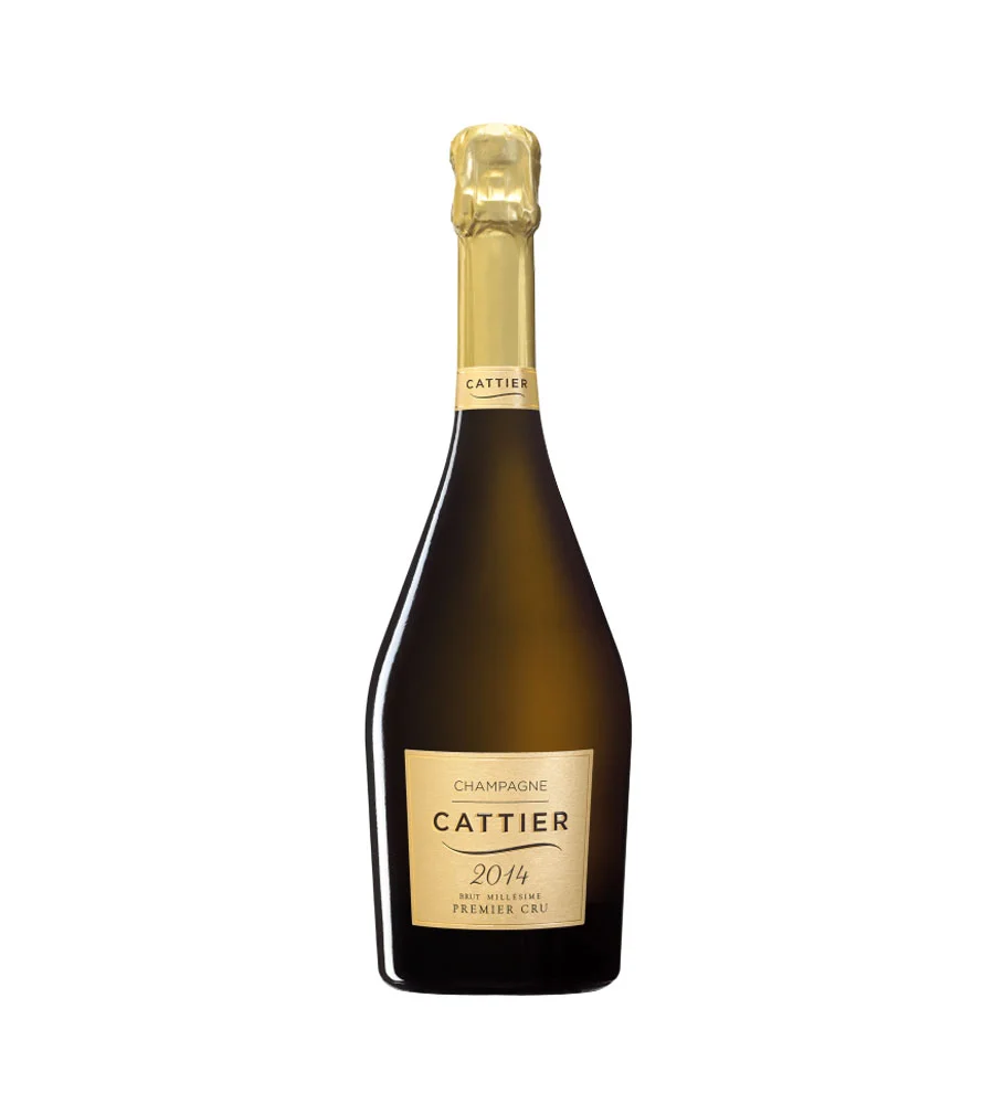 Champagne Cattier Premier Cru Brut Millesime 2014, 75cl Champagne - Vins Rouges Harmonieux pour Chaque Occasion - Laurent perrier