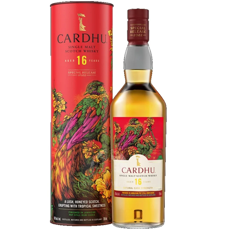 Cardhu 16Y Release 2022 - Vins Rouges Harmonieux pour Chaque Occasion - Curius