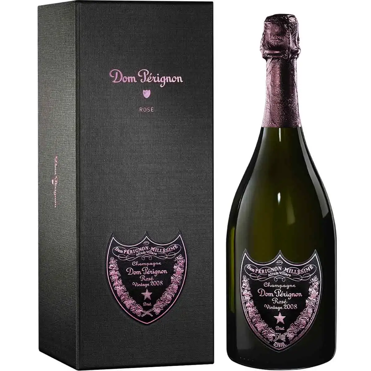 Dom Pérignon Rosé Vintage 2008 Magnum avec coffret - Vins Rouges Harmonieux pour Chaque Occasion Par Occasion | cadeauvin.fr