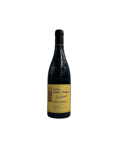 Magnum Gigondas Cuvee Les Souteyrades Rouge 2020 – Domaine Saint Damien - Édition Limitée – L’Art de la Table Française en 2024 Promotion !