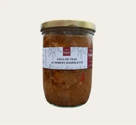 Axoa de veau au Piment d’Espelette basque – 750g - Vins Rouges Harmonieux pour Chaque Occasion