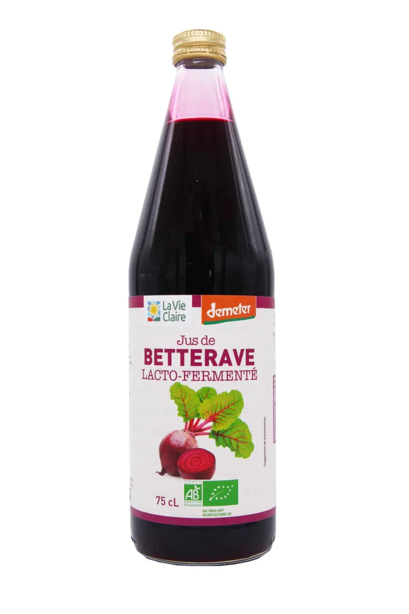 Jus de domicile betterave lacto-fermenté bio - Vins Rouges Harmonieux pour Chaque Occasion