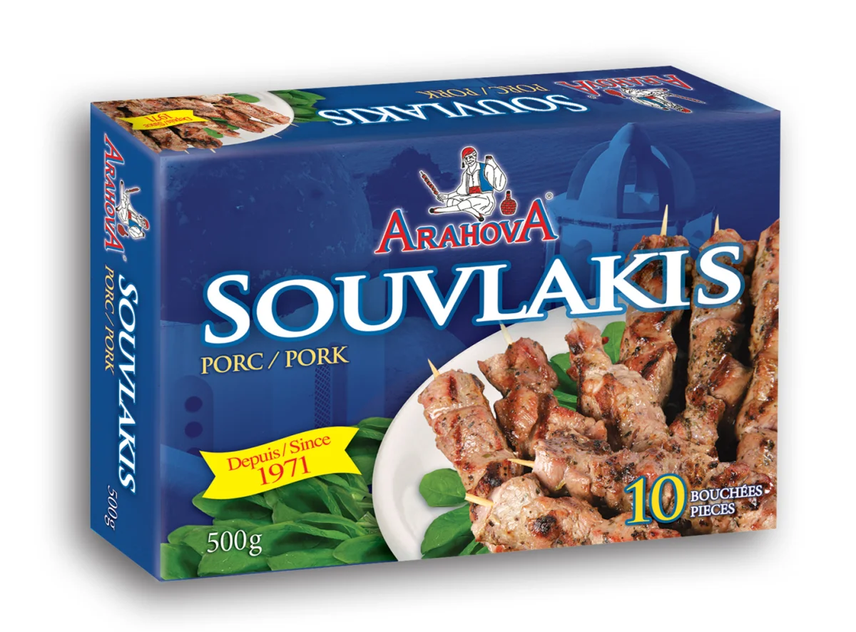 Souvlaki Porc Arahova Vins Rouges Harmonieux Occasion