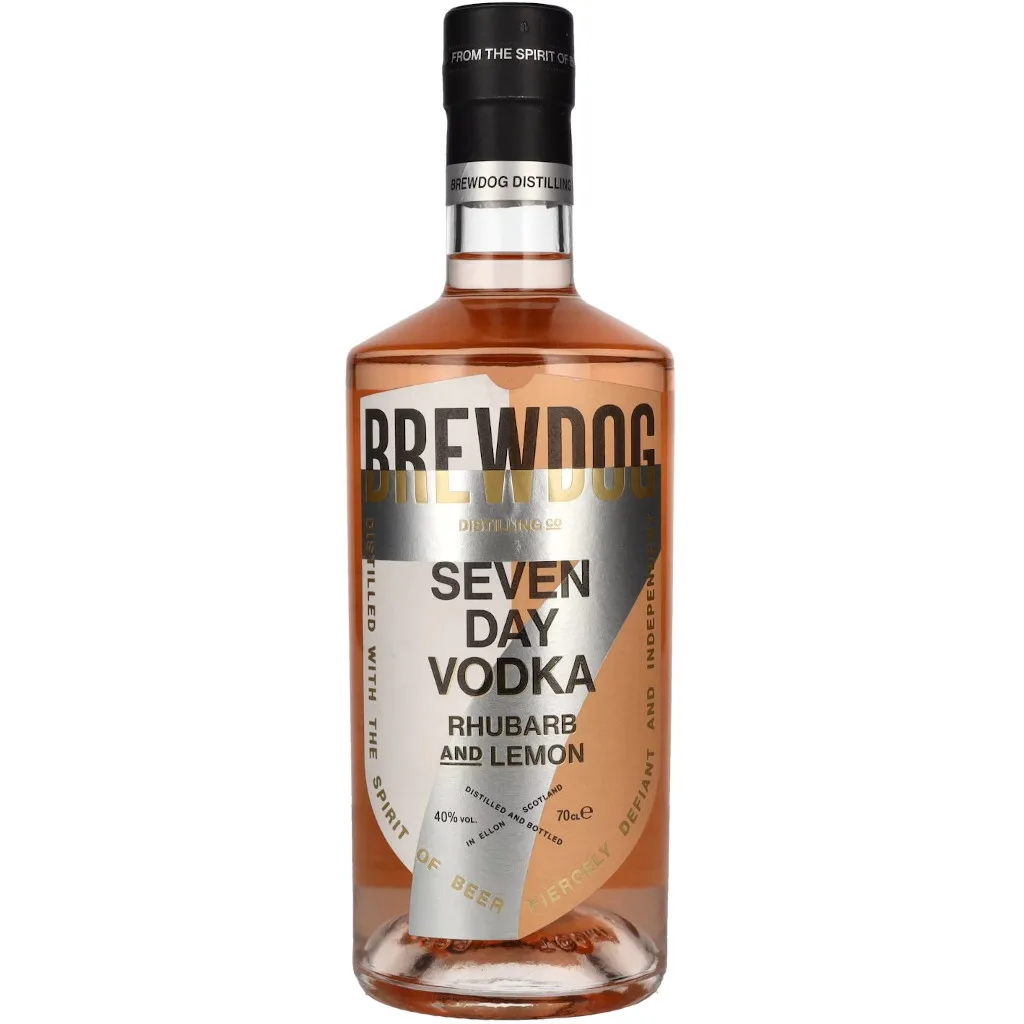 Brewdog Seven Day Vodka – Rhubarbe & Citron - Vins Rouges Harmonieux pour Original Chaque Occasion