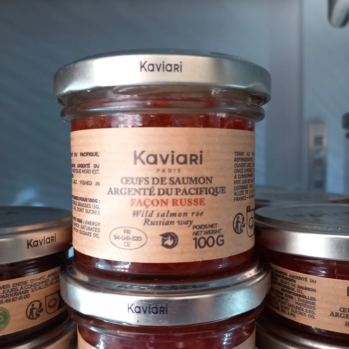 Œufs de saumon façon Russe kaviari 100g - Édition Limitée – L’Art de la Table Française en Promotion ! Œufs Farcis au Saumon Fumé Ingrédients : 6 œufs Sel et poivre, au goût 1  cuillère à soupe de mayonnaise