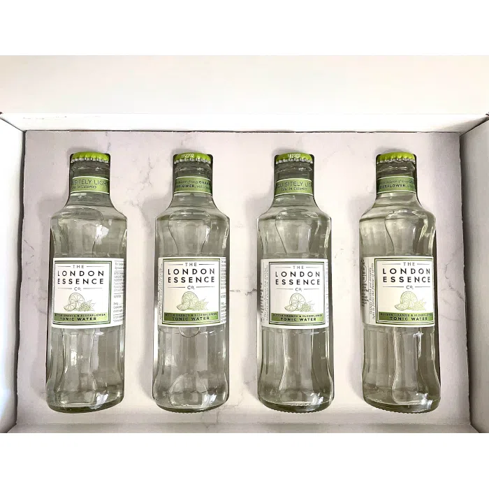 Coffret London essence – Bitter Orange& Elder Flower- 20cl Château x 4 - Vins Rouges Harmonieux pour Chaque Occasion