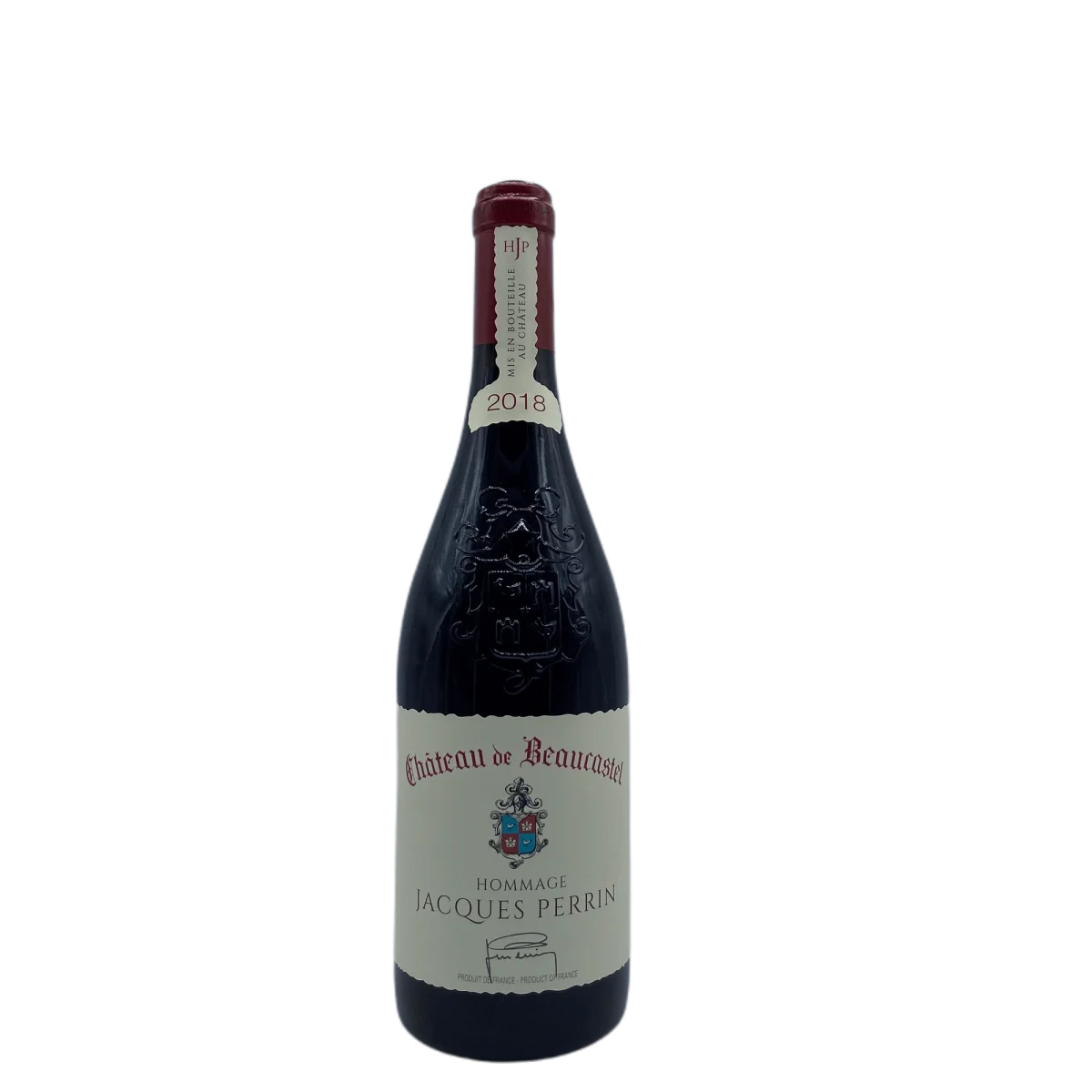 Châteauneuf-du-Pape « Hommage à J.Perrin » 2018 – 75cl - Vins Rouges Harmonieux pour Chaque Occasion - {'count': 1, 'name': 'HOMMAGE'}