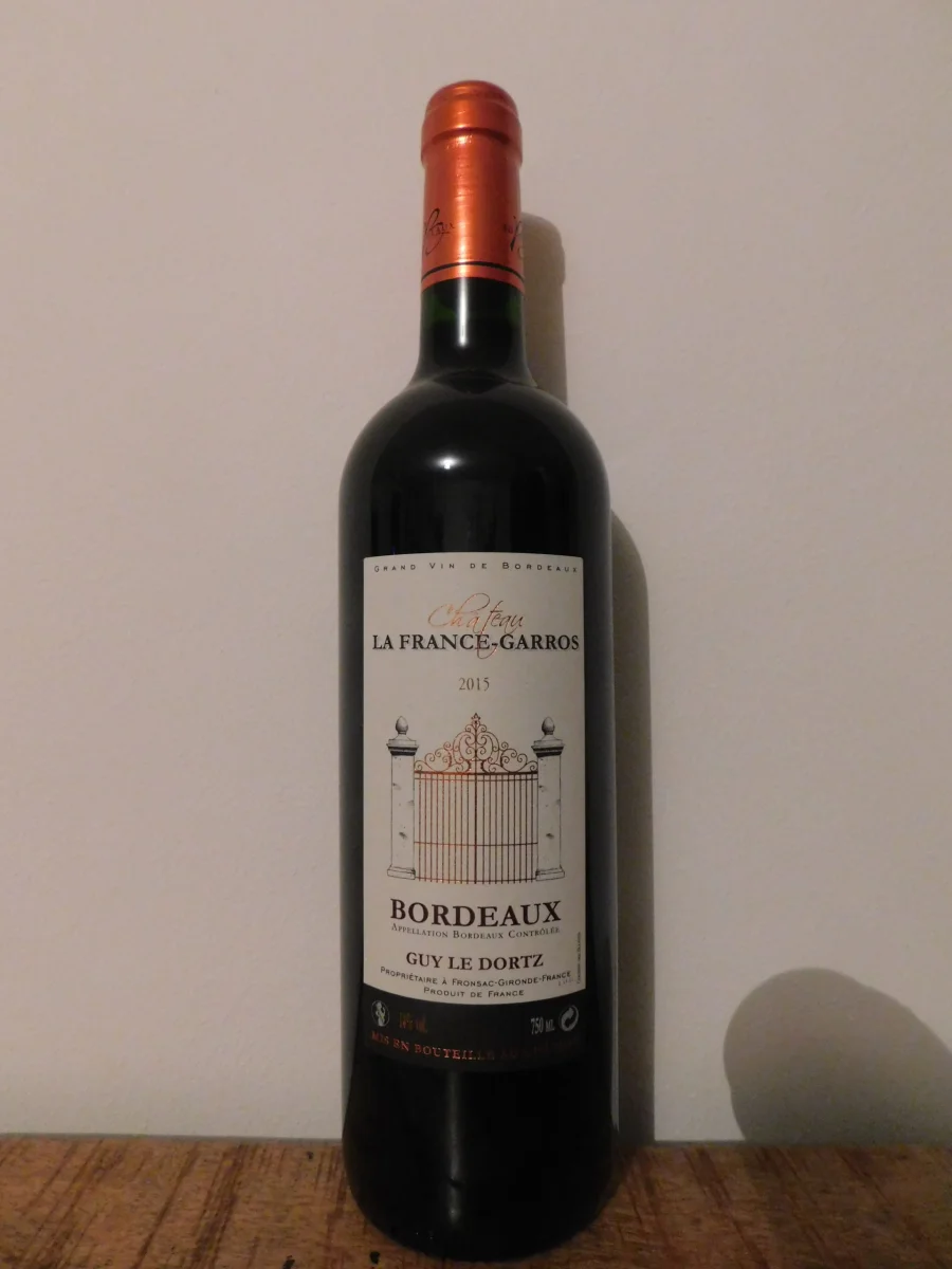 Bordeaux Château France Garros Domaine Guy Dortz Rouges Harmonieux Occasion