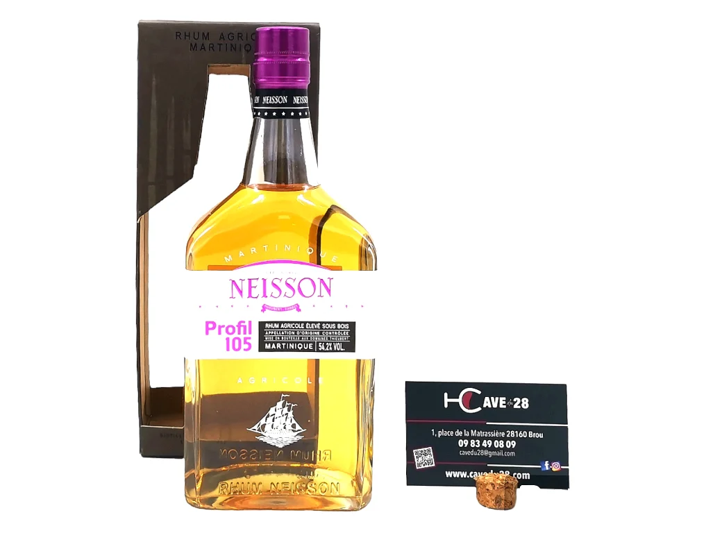 Neisson Profil Rhum agricole Martinique Vins Rouges Harmonieux Occasion