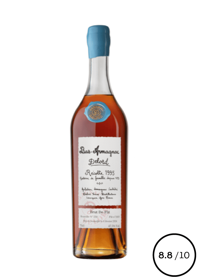 ARMAGNAC DELORD Brut de Fût Récolte 1995 - Vins Rouges Harmonieux pour Chaque Occasion Tonneaux fûts à vin neufs et occasion tonnelets et accessoires |  Wineandbarrels