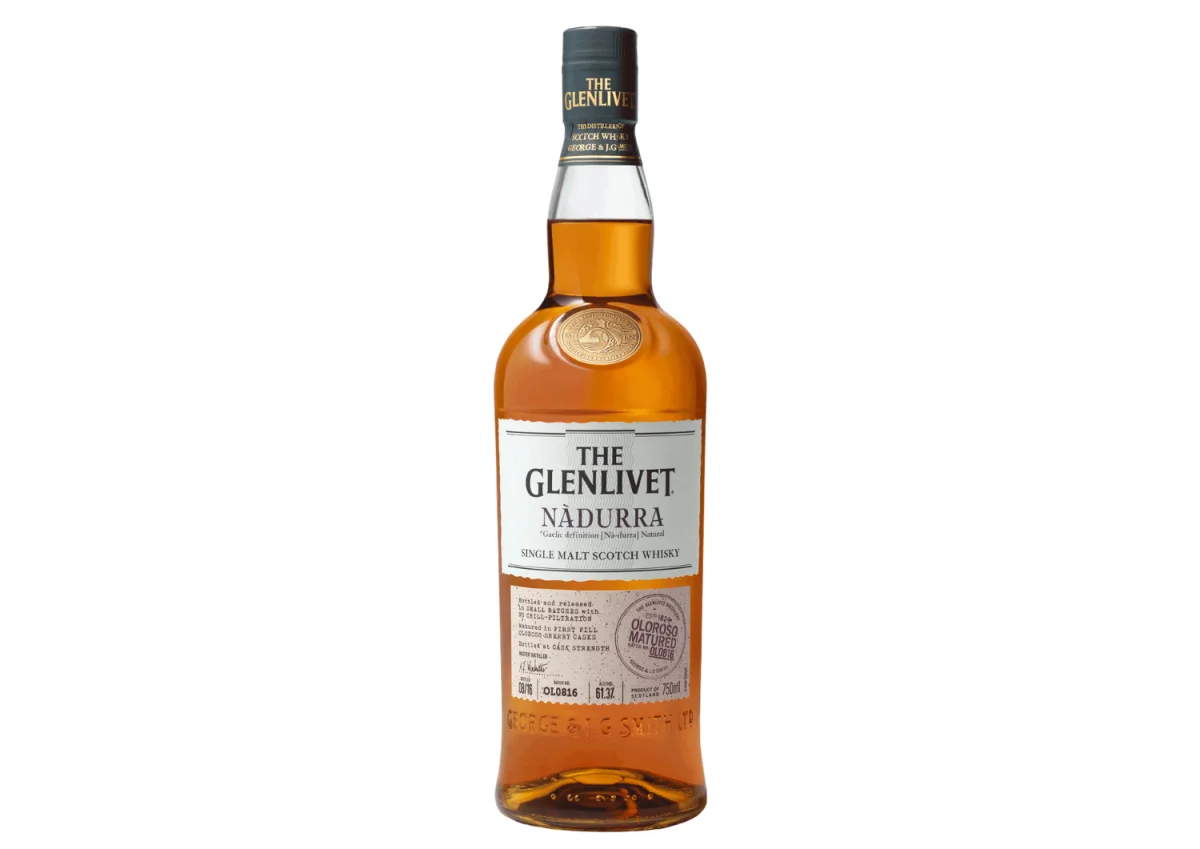 GLENLIVET NADURRA OLOROSO CASK SPEYSIDE Vins Rouges Harmonieux Occasion