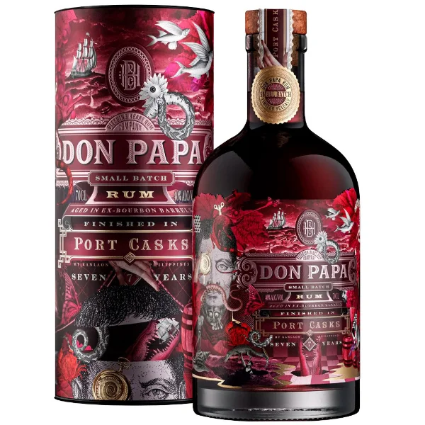 DON PAPA Port Cask Finish – Rhum à 40% – 70Cl - Édition Limitée – L’Art de la Table Française en Promotion ! - {'count': 1, 'name': 'idealo.fr'}