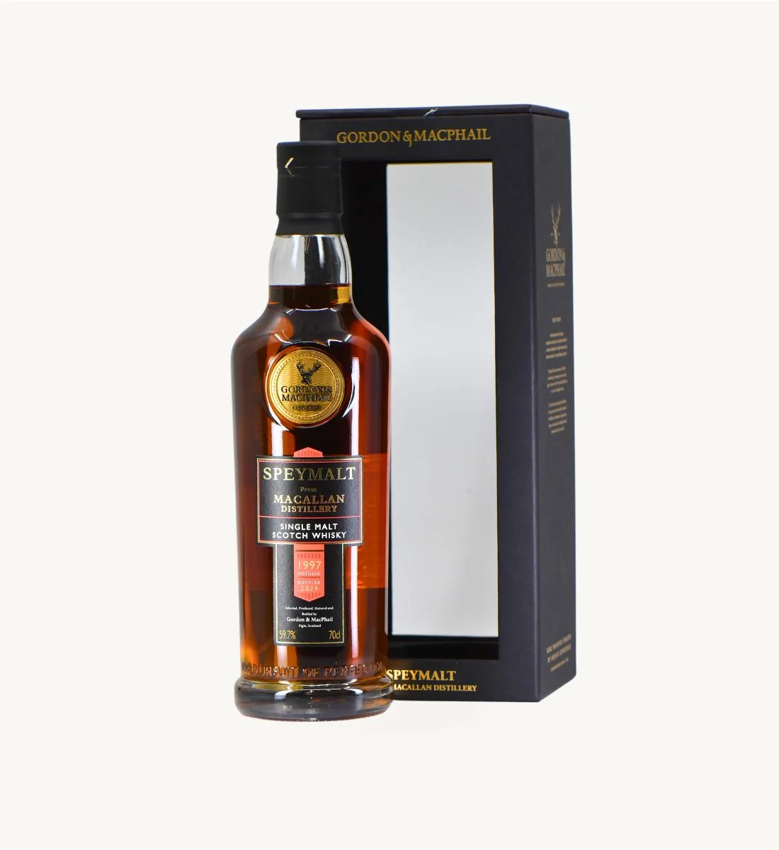Speymalt from Macallan “2nt Fill Sherry Hogshead Foundations” 1997 27 yo by Gordon & Macphail - Vins Rouges Harmonieux pour Chaque Occasion - {'count': 2, 'name': 'Spiropoulos'}