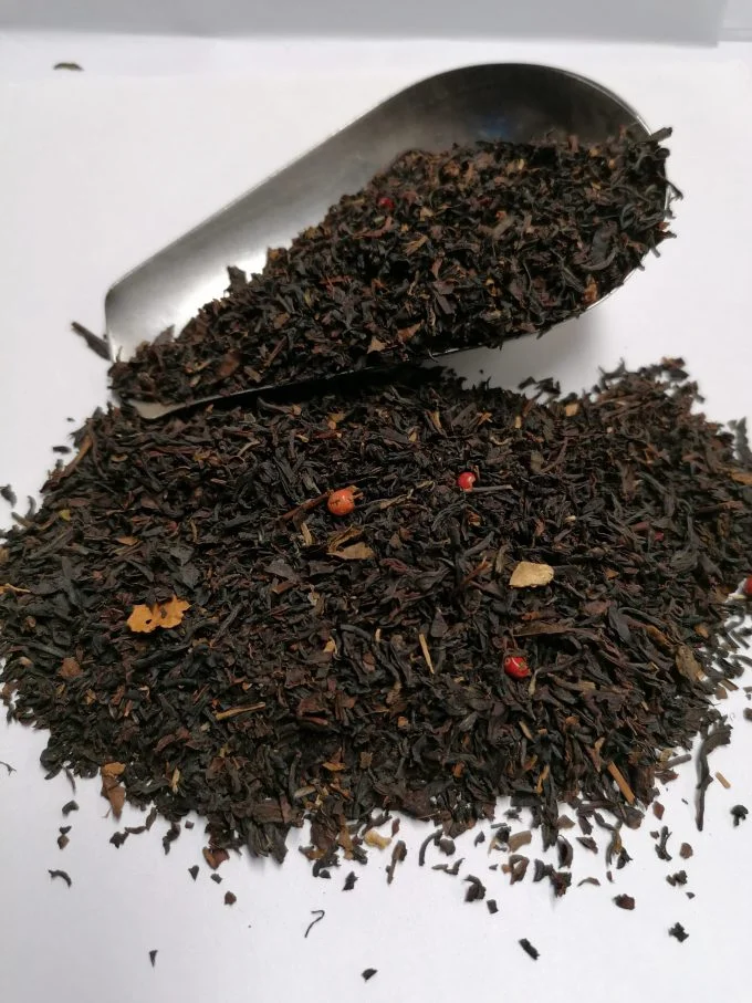 THÉ NOIR INDE CHAÏ BIO 100g - Vins Rouges Harmonieux pour Chaque Occasion - champagne noir gramme vin occasion