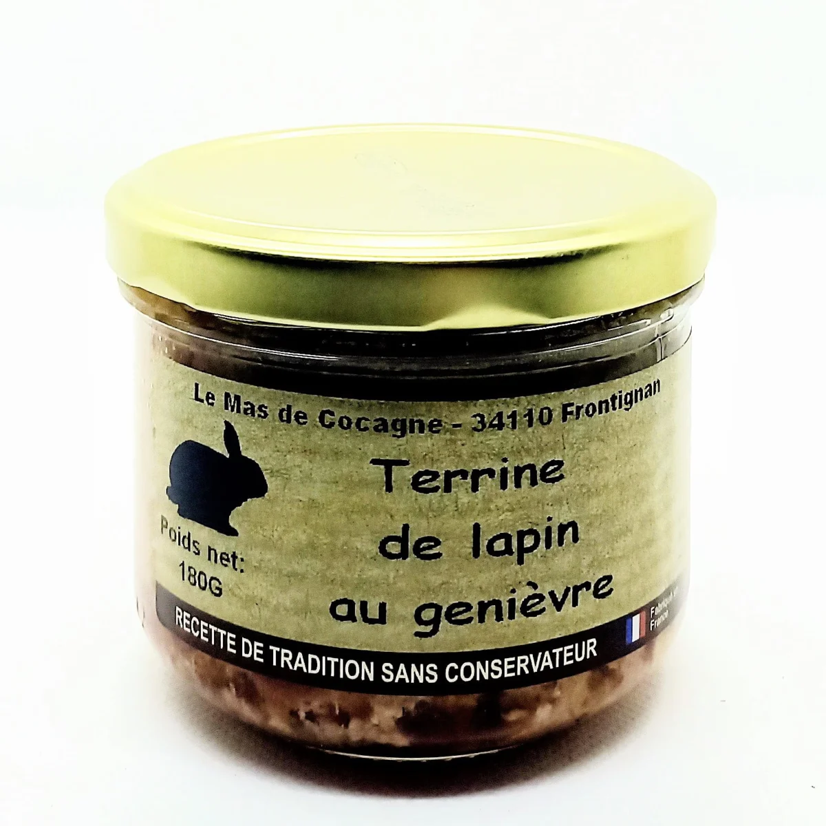 Terrine de lapin au genièvre - Vins Rouges Harmonieux pour Chaque Occasion Terrine de lapin aux noix 100g | Les Saveurs du Colombier