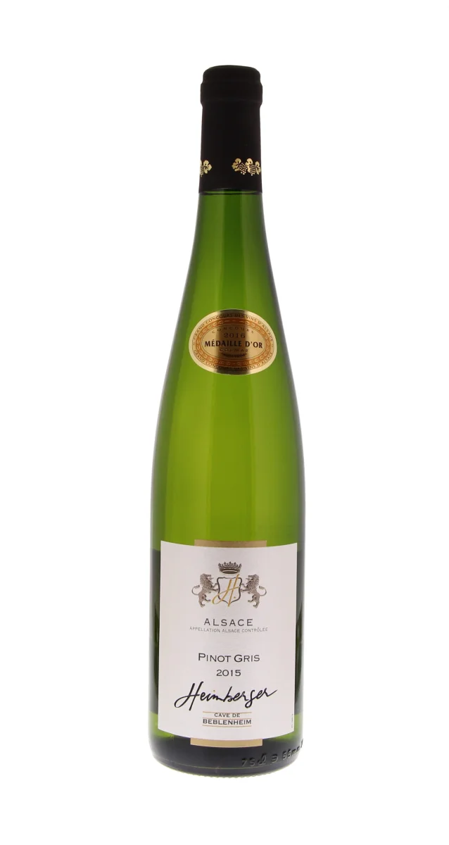 Pinot Gris Médaille d’Or Heimberger - Vins Rouges Harmonieux pour Chaque Occasion Vins Blancs - MEDAILLE D OR - Epicerie Fine de produits médaillés