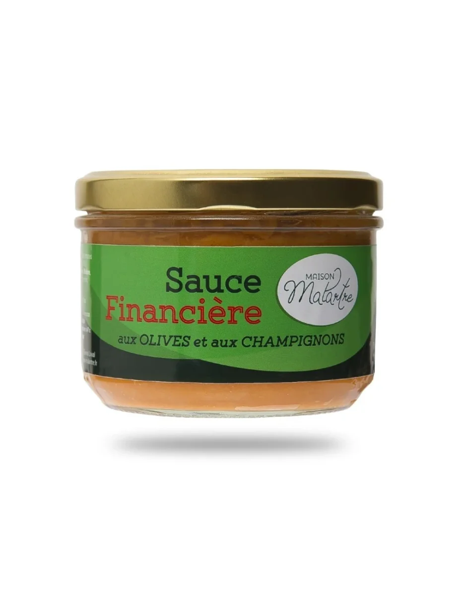 SAUCE FINANCIERE 175G - Vins Rouges Harmonieux pour Chaque Occasion Sauce Grand Veneur