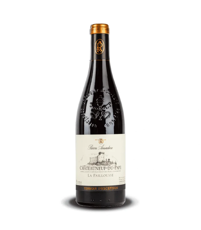 Châteauneuf blanc du Pape La Paillousse 2020 Pierre Amadieu rouge 75 cl - Vins Rouges Harmonieux pour Chaque Occasion