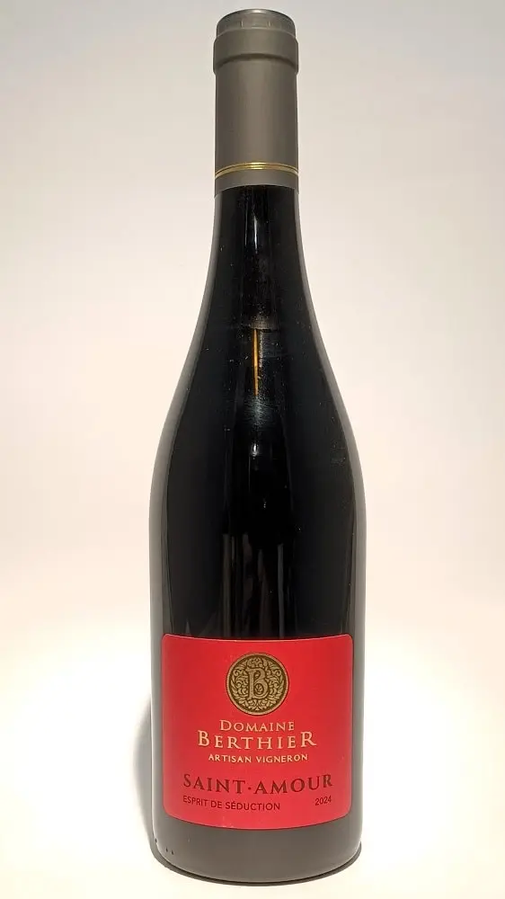 Saint Amour Domaine Berthier 2024 - Vins Rouges Harmonieux pour Chaque Occasion - Pinot noir