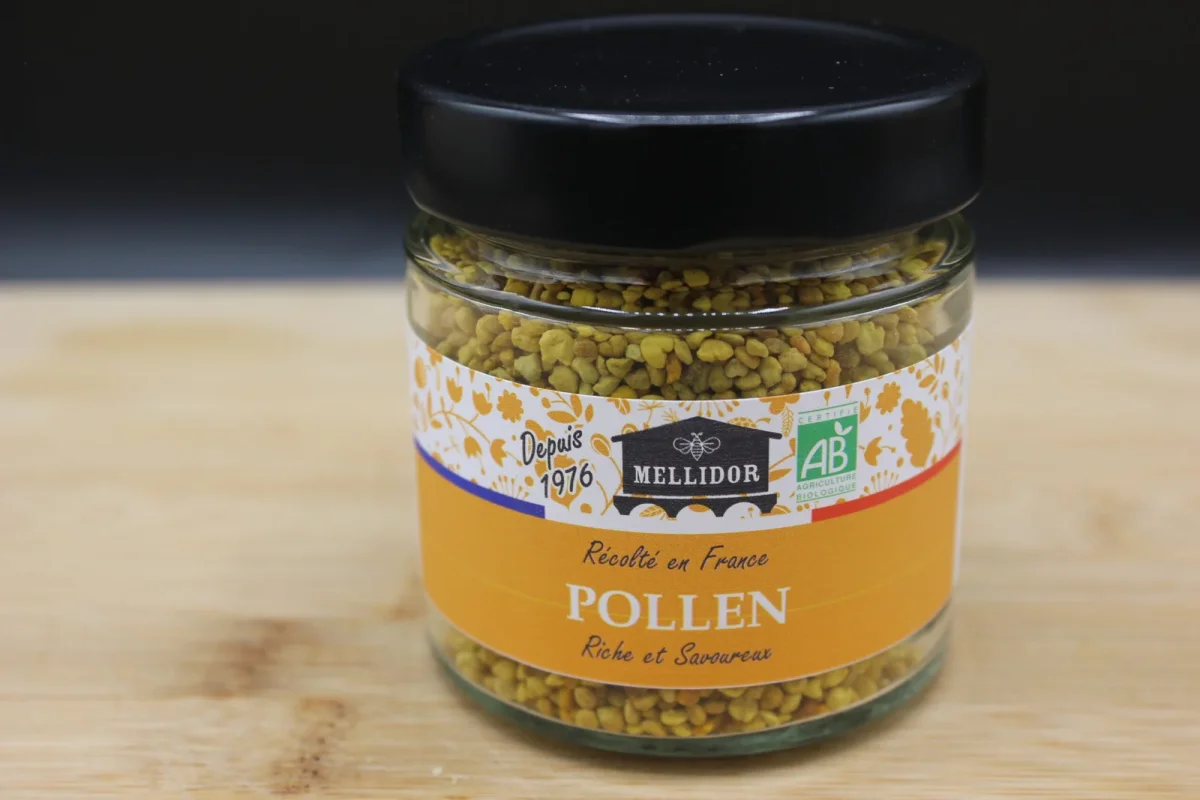 POLLEN SECS DE FLEURS 220GR BIO - Vins Rouges Harmonieux pour Chaque Occasion Pollen de fleurs bio - Récolté par les abeilles - 200 g - Jardiland