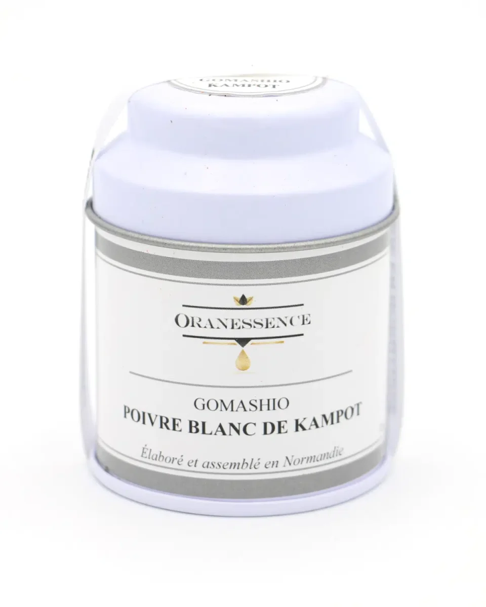 Gomashio au Poivre Blanc de Kampot Oranessence - Édition Limitée – L’Art de la Table Française en Promotion ! - ettore sottsass poivre édition art table promotion