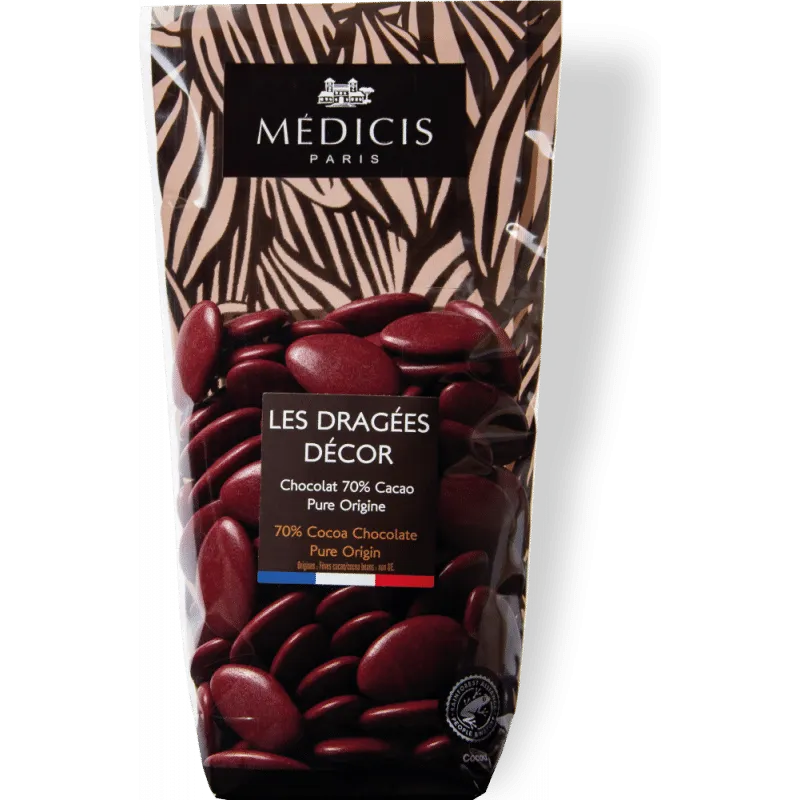 Dragées Médicis Chocolat – Burgundy – 250 g - ​Boulangerie-Pâtisserie | Pain au Levain & Viennoiseries​ - {'count': 2, 'name': 'Préparation'}