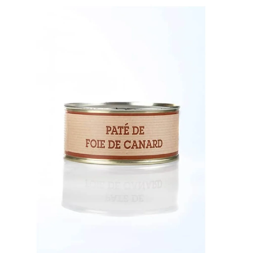 Pâté foie Canard Boîte 200gr Vins Rouges Harmonieux Occasion
