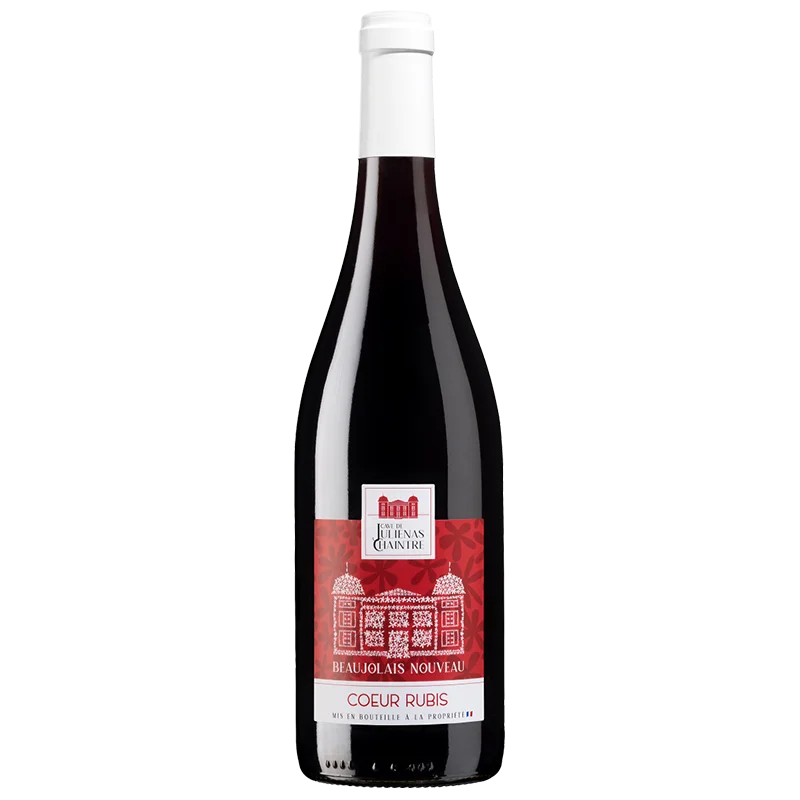 Beaujolais Nouveau «Coeur Rubis», 2024 - Vins Rouges Harmonieux pour Chaque Occasion - givry coeur vin occasion