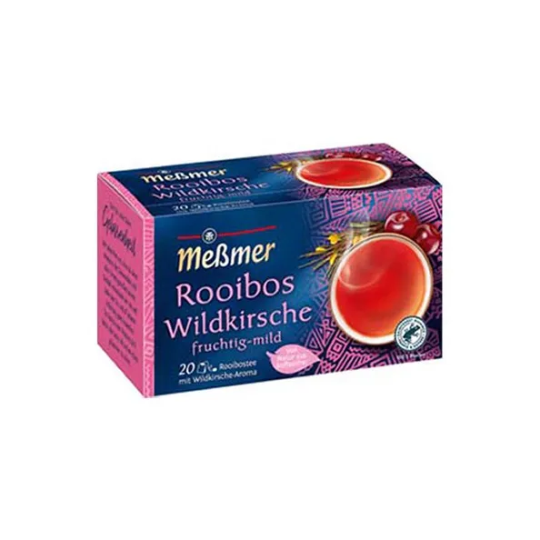 Messmer Rooibos Wildkirsche 20x 2gr (10 stuks) - Vins Rouges Harmonieux pour Chaque Occasion - {'count': 1, 'name': 'Granvia'}