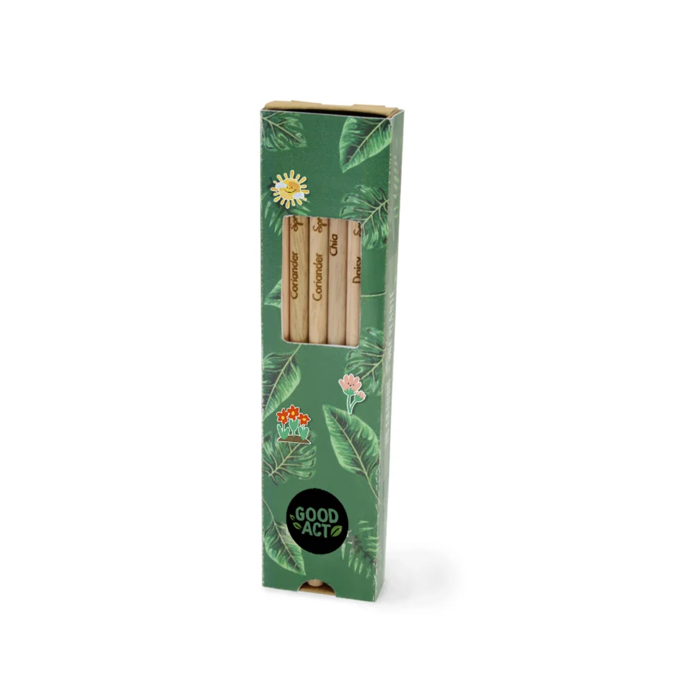 Coffret de 6 crayon crayons à planter - Vins Rouges Harmonieux pour Chaque Occasion