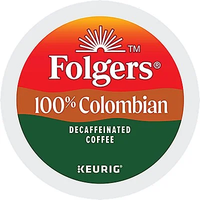 Folgers Screw 100% Colombian Decaf Coffee K-Cup® Box 24 Ct – Kosher Single Serve Pods - Saldi Straordinari – Offerte Speciali Disponibili Adesso